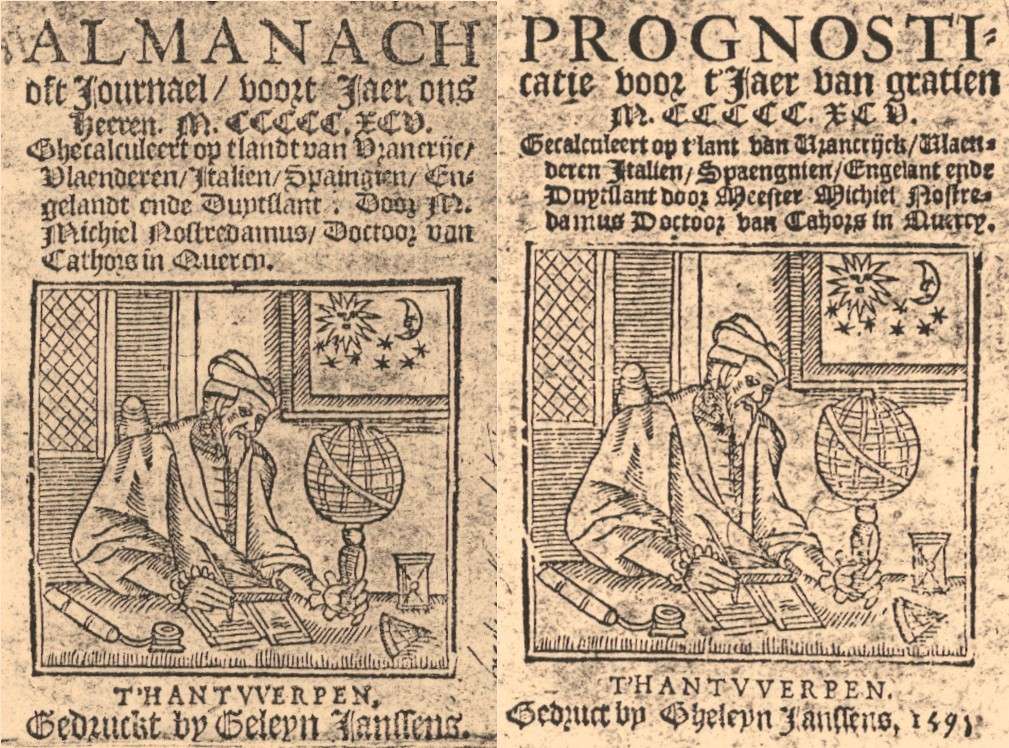 Prognosticatie voor t'Jaer van gratien 1595