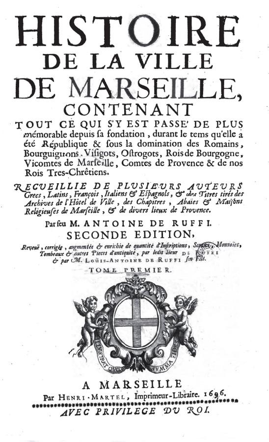 Ruffi, Histoire, 1696