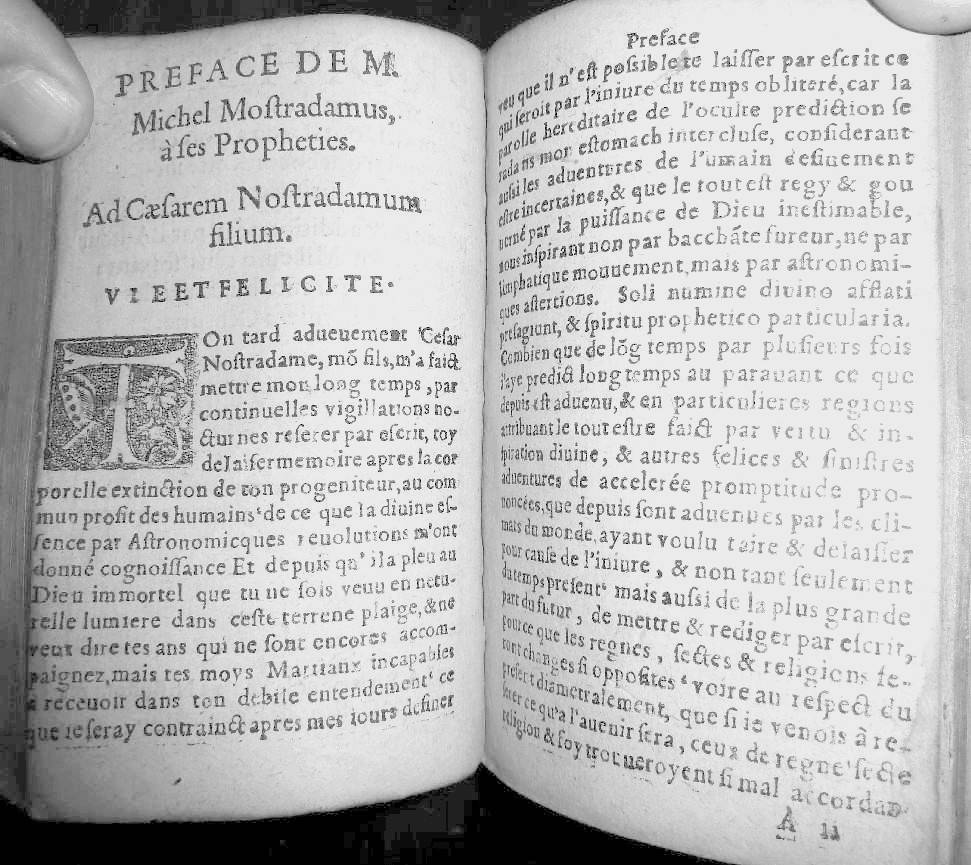Propheties, 'veufve N. Buffet', 1561, photo PG 17/09/2010